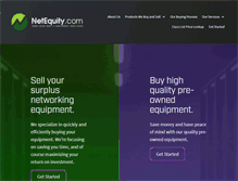 Tablet Screenshot of netequity.com
